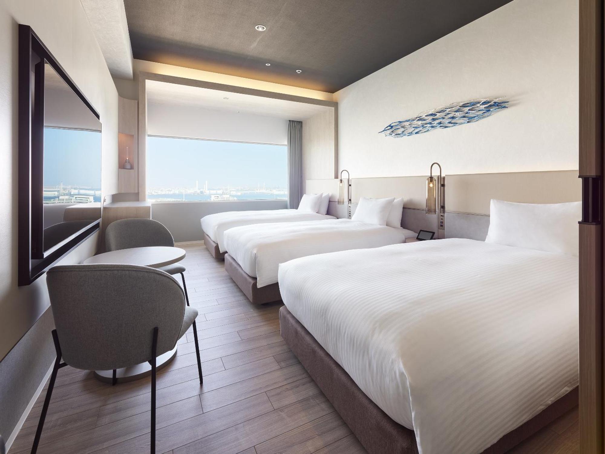 Mitsui Garden Hotel Yokohama Minatomirai Premier المظهر الخارجي الصورة Deluxe Twin Room