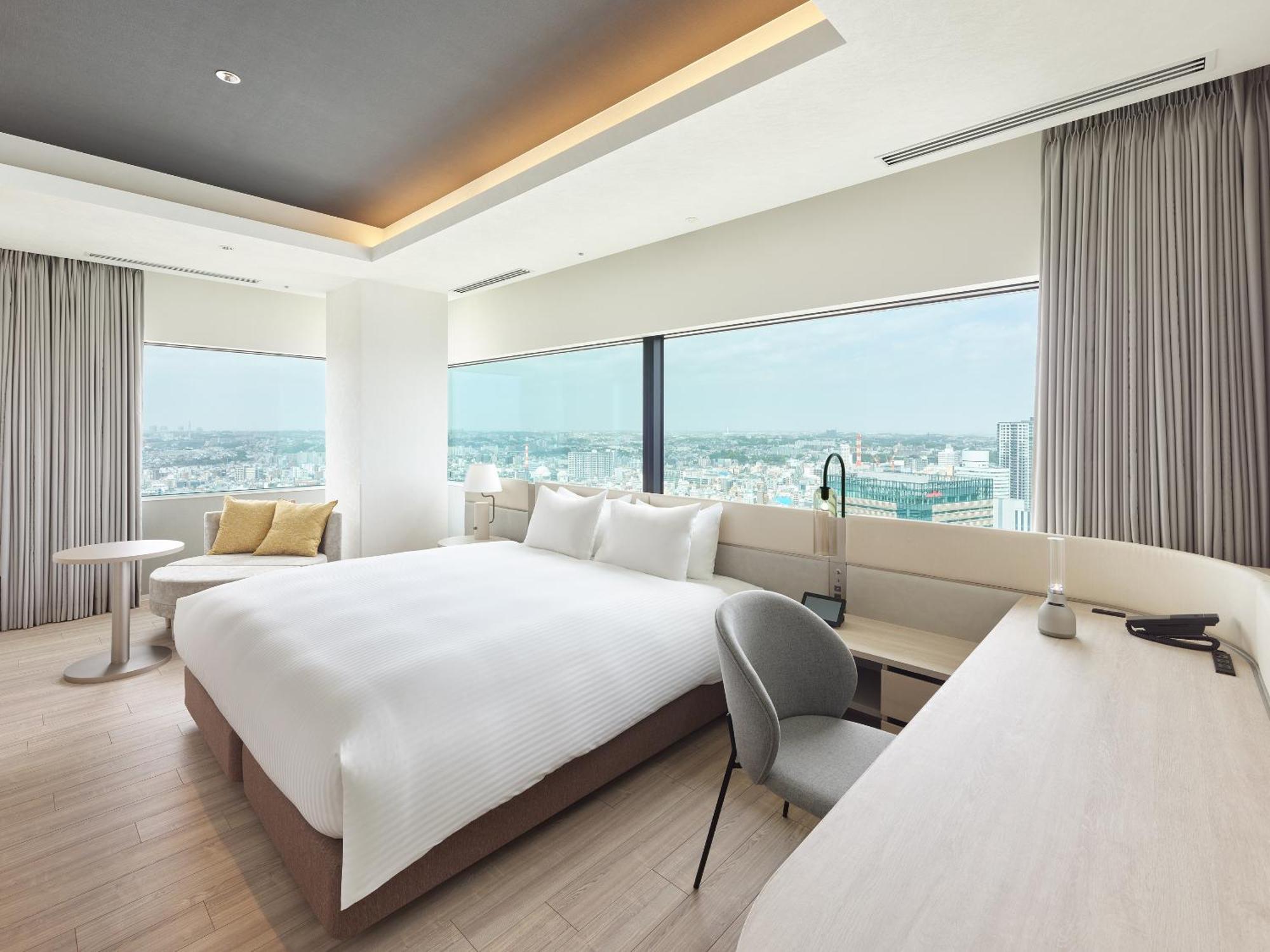 Mitsui Garden Hotel Yokohama Minatomirai Premier المظهر الخارجي الصورة Deluxe Ocean View