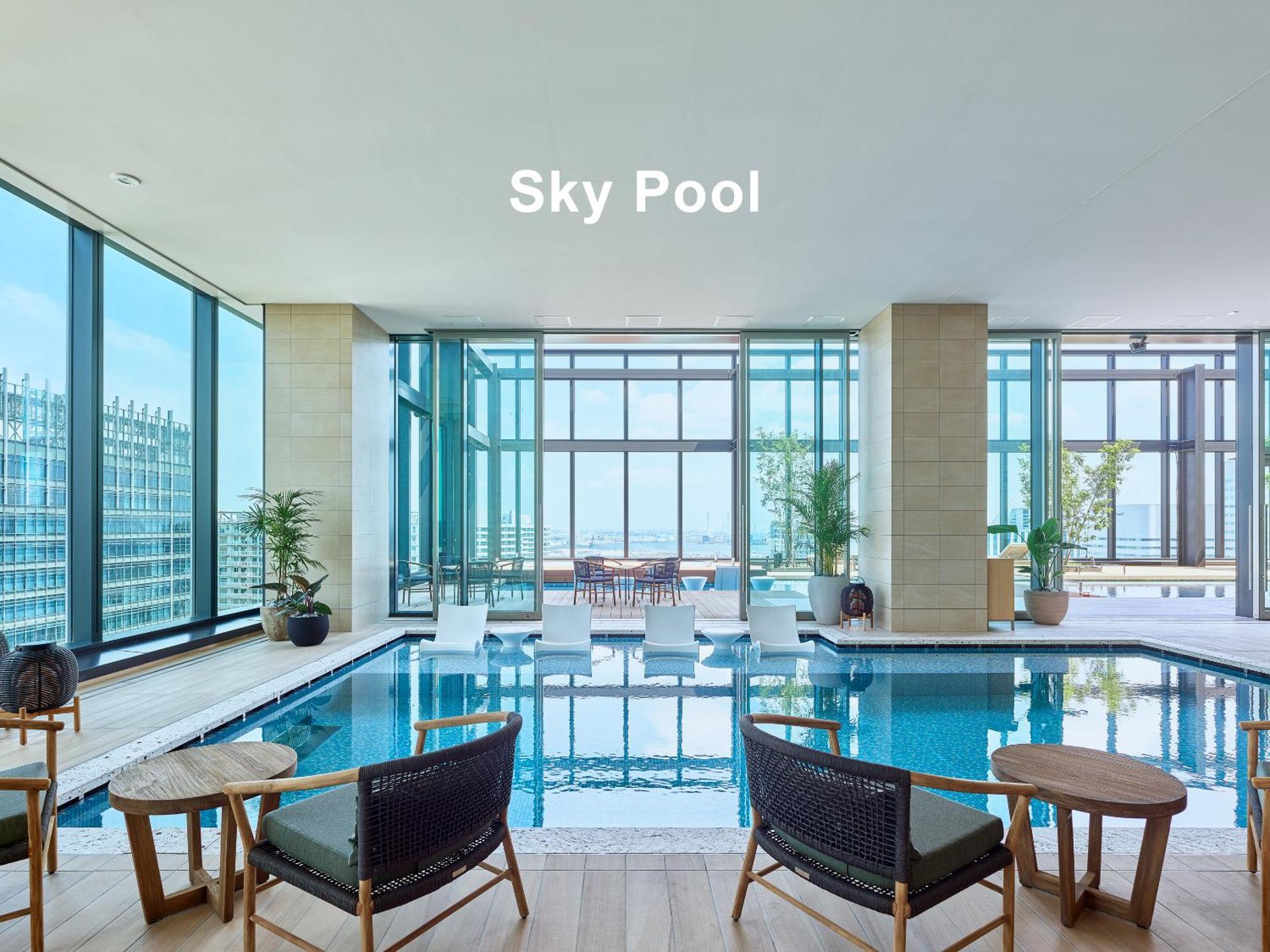 Mitsui Garden Hotel Yokohama Minatomirai Premier المظهر الخارجي الصورة Sky Pool