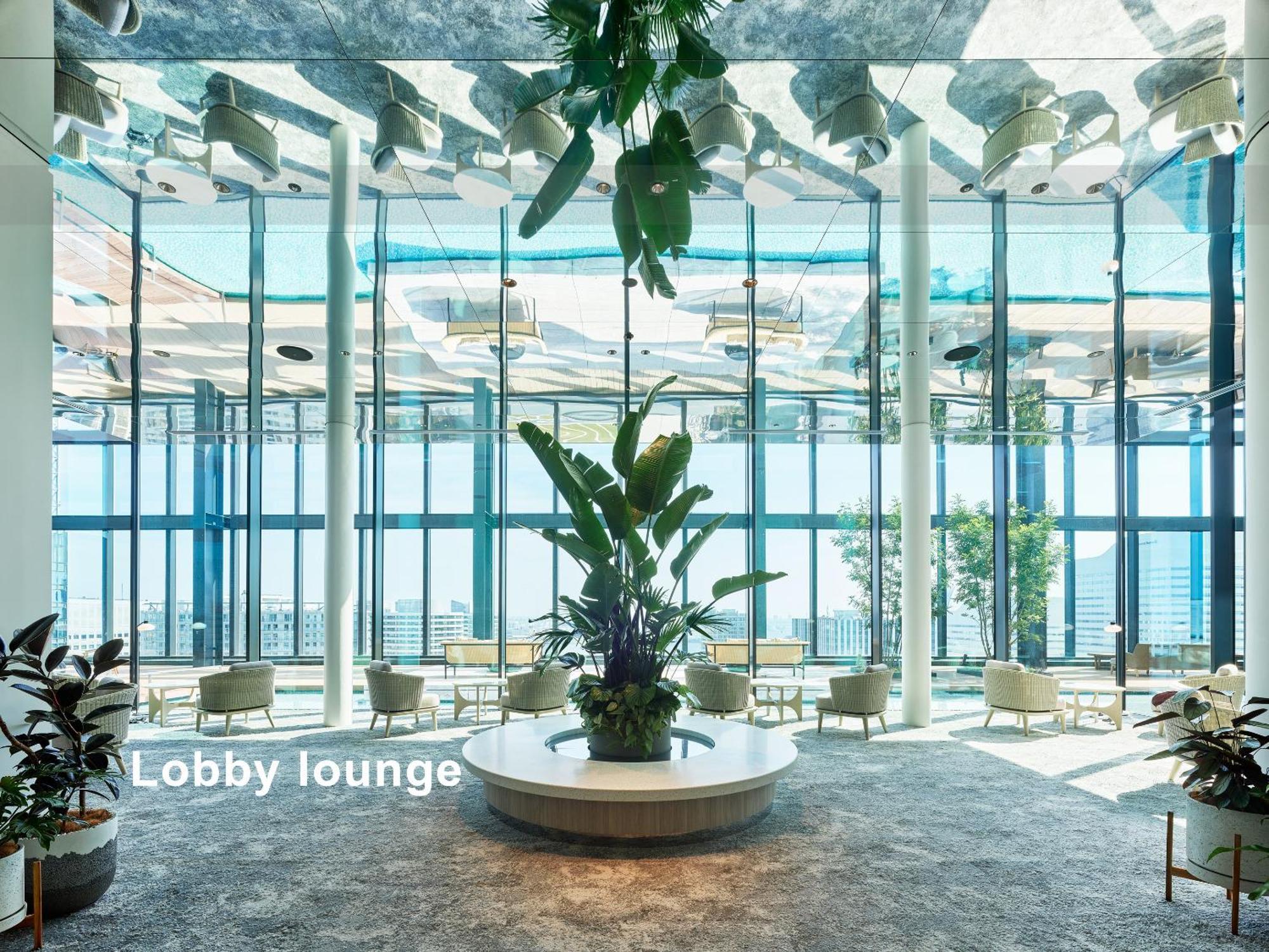Mitsui Garden Hotel Yokohama Minatomirai Premier المظهر الخارجي الصورة Lobby Lounge